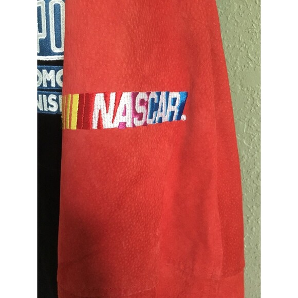 NWT DUPONT NASCAR LOGO AUTHENTIC SUEDE JACKET BY JEFF HAMILTON SIZE XL - Picture 6 of 12